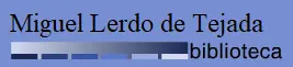 Miguel Lerdo de Tejada Biblioteca logo