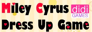 Miley Cyrus Dress Up Game logo
