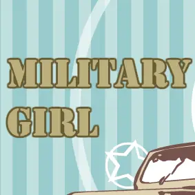Military Girl logo