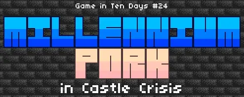Millennium Pork in Castle Crisis logo