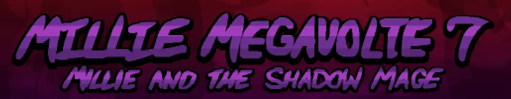 Millie Megavolte 7: Millie and The Shadow Mage logo