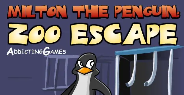 Milton the Penguin: Zoo Escape logo