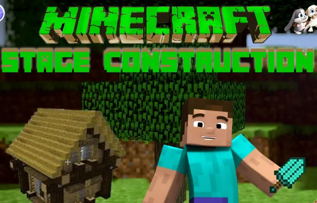 Minecraft Stage Construction logo