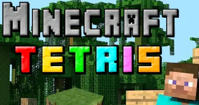 Minecraft Tetris logo