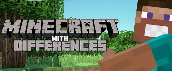Minecraft with Differences logo
