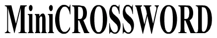 Mini Crossword logo