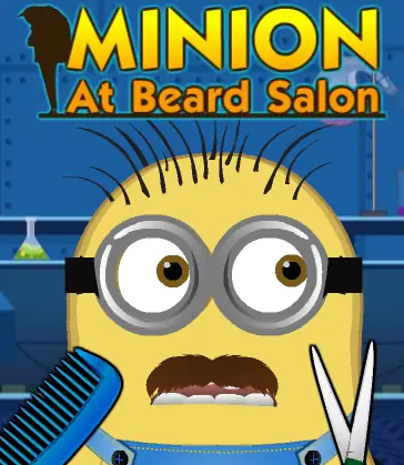 Minion at Beard Salon logo
