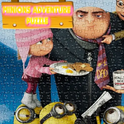 Minions Adventure Puzzle logo