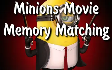 Minions Movie Memory Matching logo