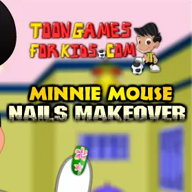 Minnie Mouse Nails Makeover logo