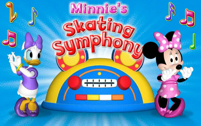 Minnie's Skating Symphony logo