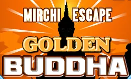 Mirchi Escape Golden Buddha logo