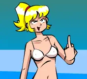 Miss.Dynamite KISS Doll logo
