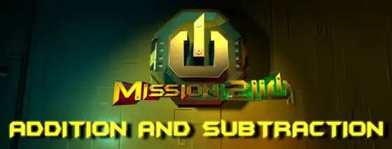 Mission 2110: Addition and Subtraction logo