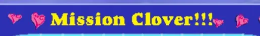 Mission Clover!!! logo
