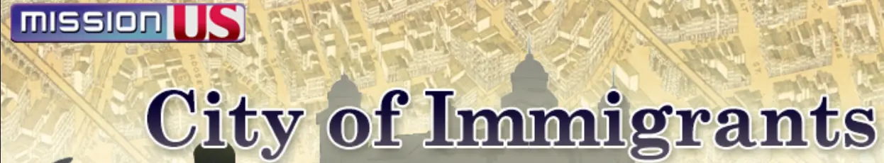 Mission US: City of Immigrants logo