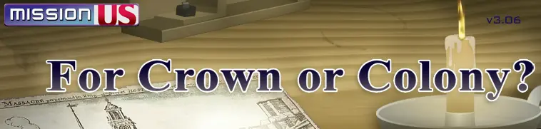 Mission US: For Crown or Colony? logo