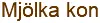 Mjölka kon logo