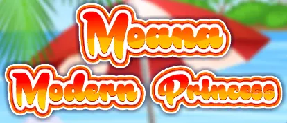Moana Modern Princess logo