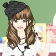 Modern City Girl Dress Up Game logo