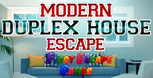 Modern Duplex House Escape logo