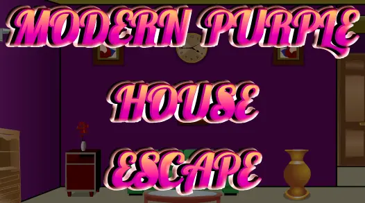 Modern Purple House Escape logo
