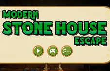 Modern Stone House Escape logo