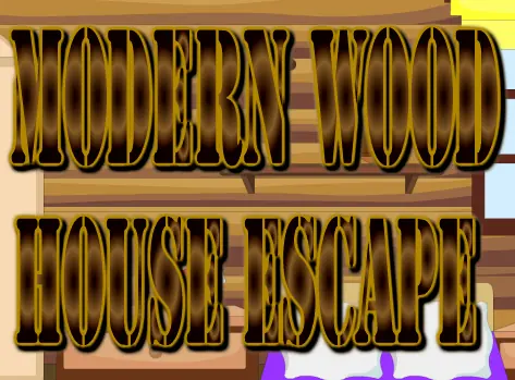 Modern Wood House Escape logo
