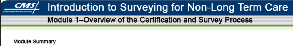Module 1 Summary logo