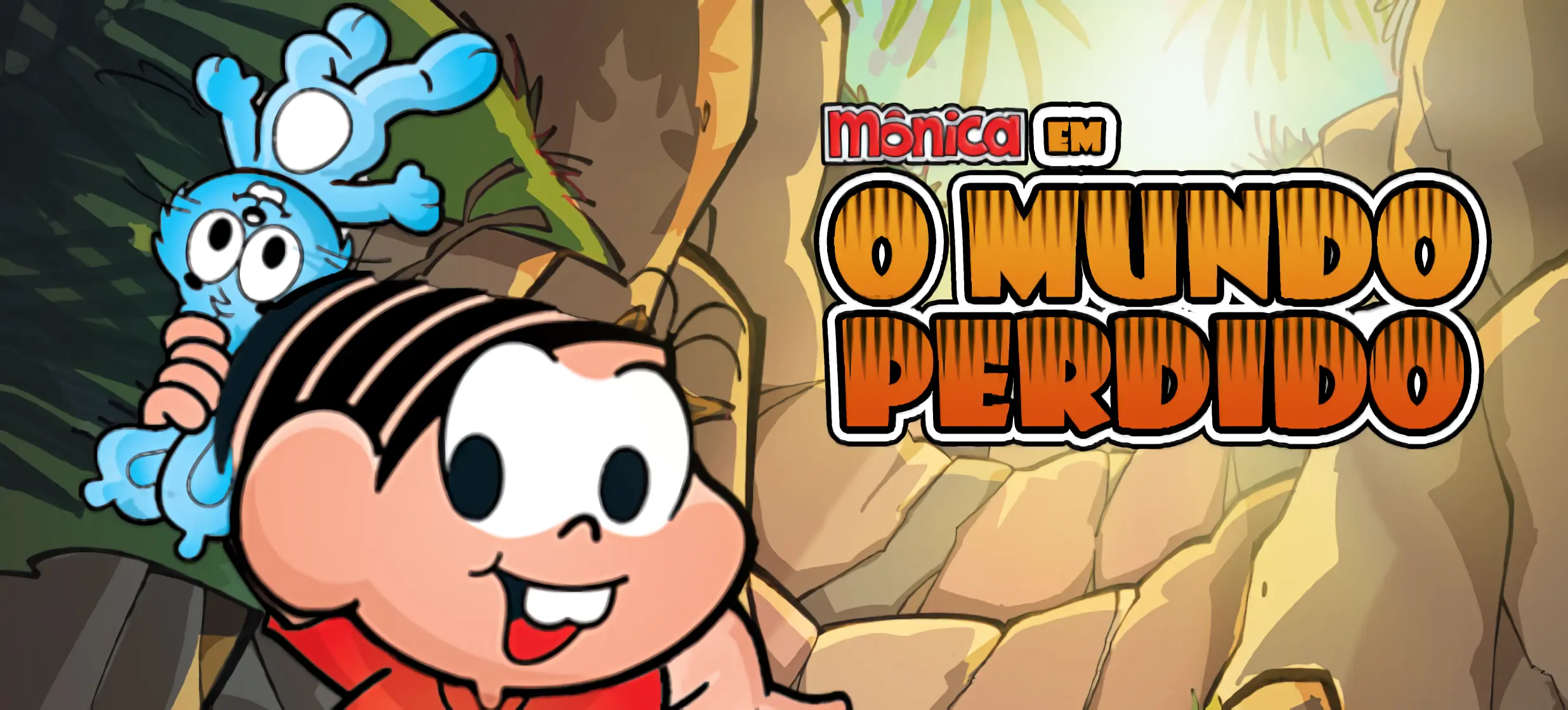 Mônica No Mundo Perdido logo