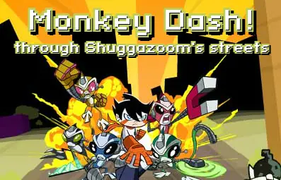 Monkey Dash! Through Shuggazoom's Streets logo