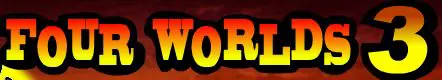 Monkey Go Happy Four Worlds 3 logo