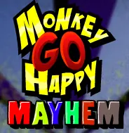 Monkey Go Happy Mayhem logo
