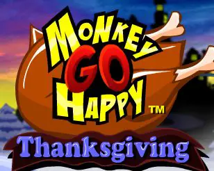 Monkey Go Happy Thanksgiving logo