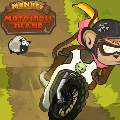 Monkey Motocross Island logo