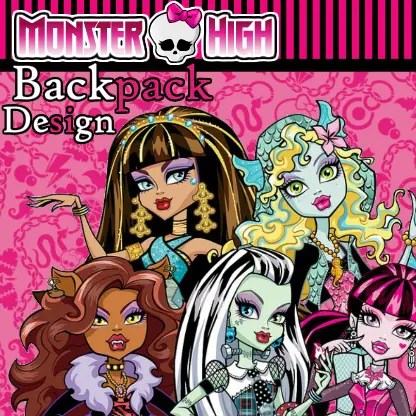 Monster High Backpack Design logo