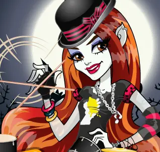 Monster High Boo-Lu Cerone Dress Up logo