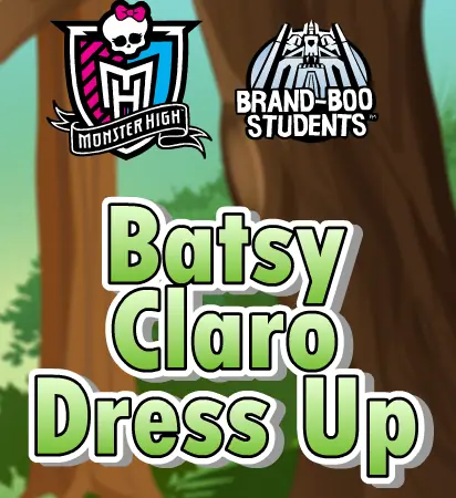 Monster High Brand-Boo Students: Batsy Claro Dress Up logo