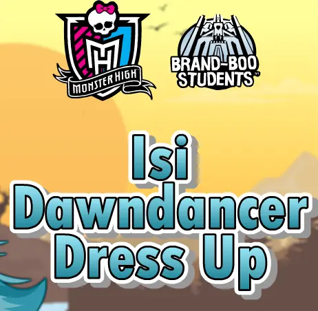 Monster High Brand-Boo Students: Isi Dawndancer Dress Up logo