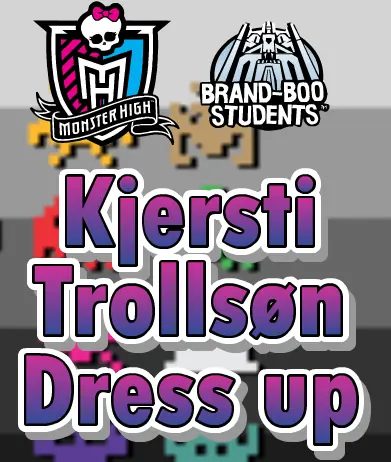 Monster High Brand-Boo Students: Kjersti Trollson Dress Up logo