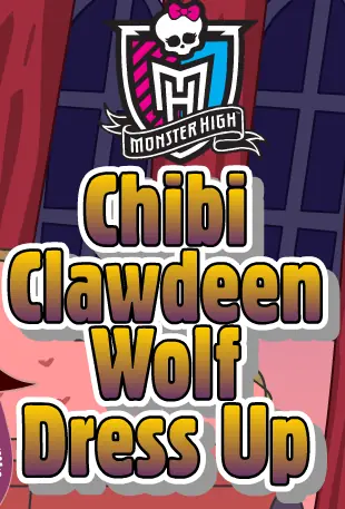 Monster High: Chibi Clawdeen Wolf Dress Up logo