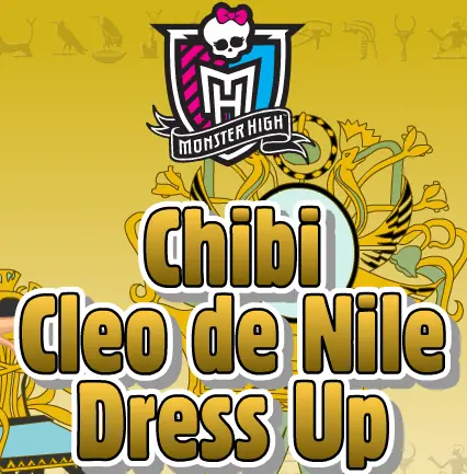 Monster High: Chibi Cleo de Nile Dress Up logo