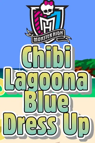 Monster High: Chibi Lagoona Blue Dress Up logo