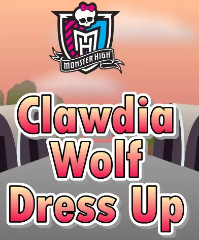 Monster High: Clawdia Wolf Dress Up logo