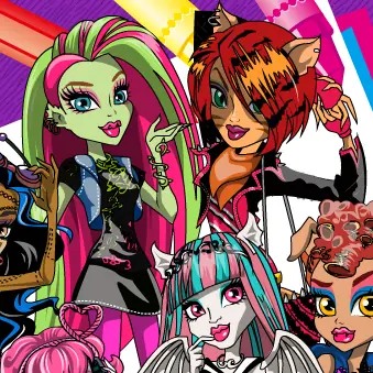 Monster High Coloring logo