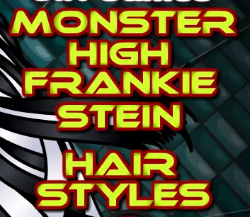Monster High Frankie Stein Hair Styles logo