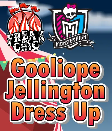 Monster High Freak du Chic: Gooliope Jellington Dress Up logo
