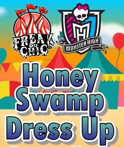 Monster High Freak du Chic: Honey Swamp Dress Up logo