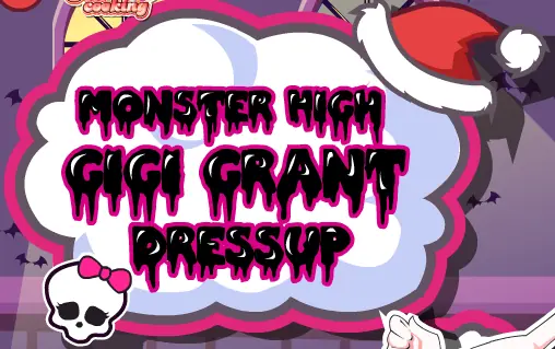 Monster High: Gigi Grant Dressup logo