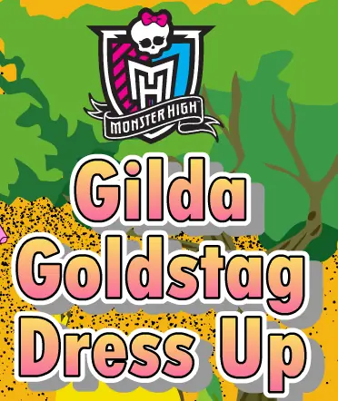 Monster High: Gilda Goldstag Dress Up logo